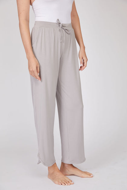 Essential Bamboo Pants - White