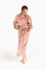 Plush Velour Women's Robe