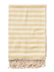 Striped Bamboo Viscose Throw - Blankets & Throws - Nine Space